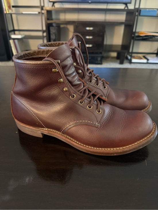 Red Wing Shoes Other - Red Wing Shoes Brown Leather Lace-Up Work Boots 3340 Blacksmith